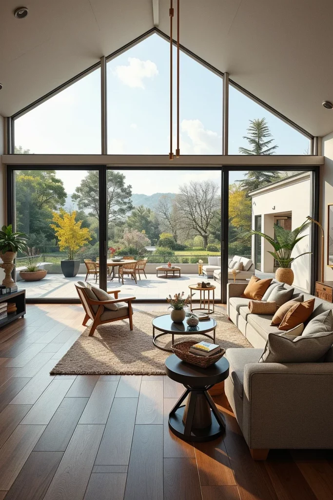 52 Floor-To-Ceiling Windows Living Room Ideas For A Bright And Modern Home