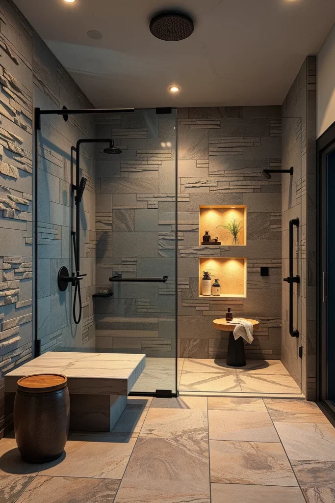59 Textured Stone Bathroom Ideas For A Stylish And Timeless Space