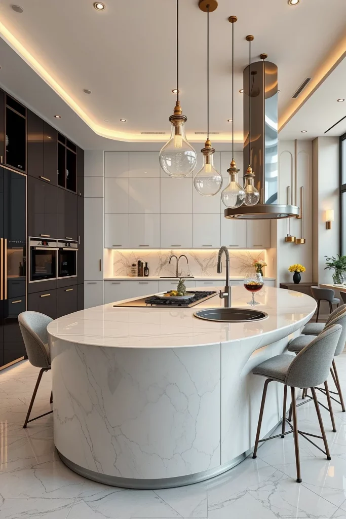 58 High Gloss Kitchen Ideas For A Sleek And Modern Home