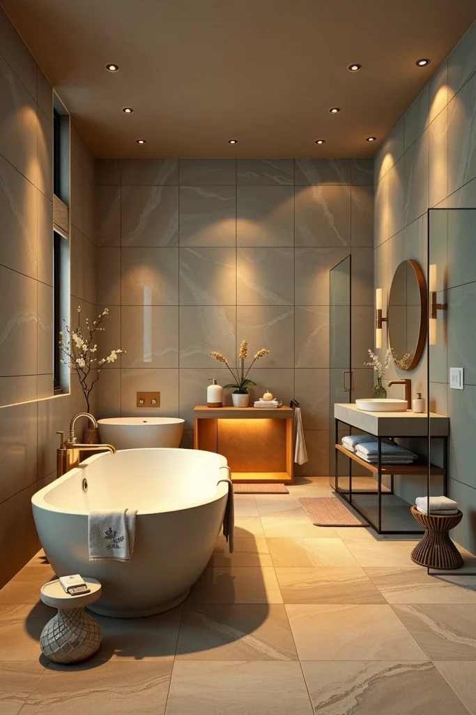 58 Japandi Bathroom Ideas To Create A Calm And Timeless Space