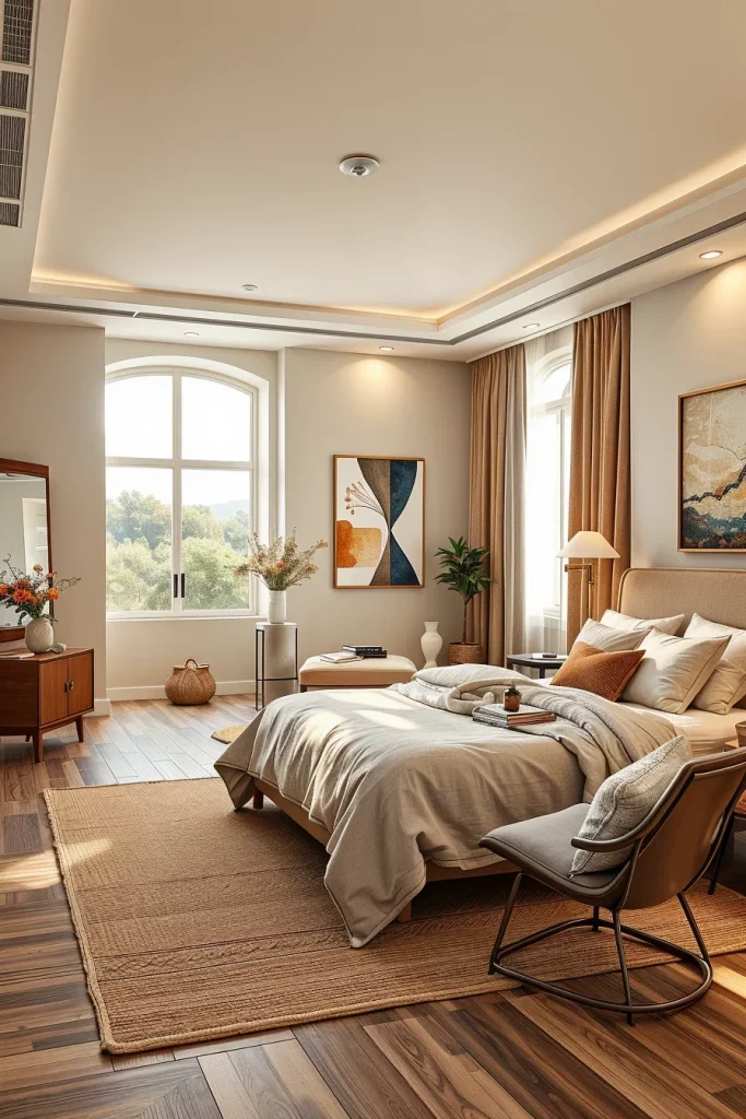 56 Earth-Tone Bedroom Design Ideas For A Cozy And Modern Retreat