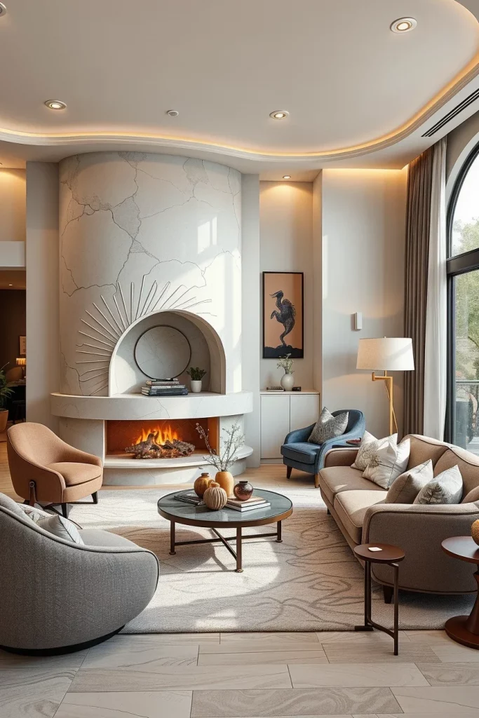 56 Statement Fireplace Living Room Ideas To Create A Stunning Focal Point