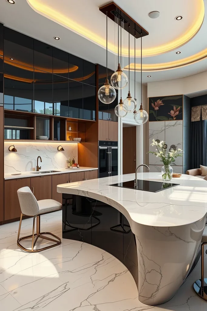 58 High Gloss Kitchen Ideas For A Sleek And Modern Home