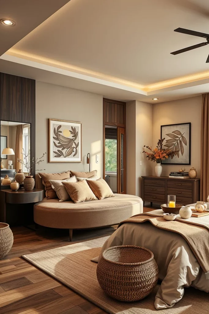 56 Earth-Tone Bedroom Design Ideas For A Cozy And Modern Retreat