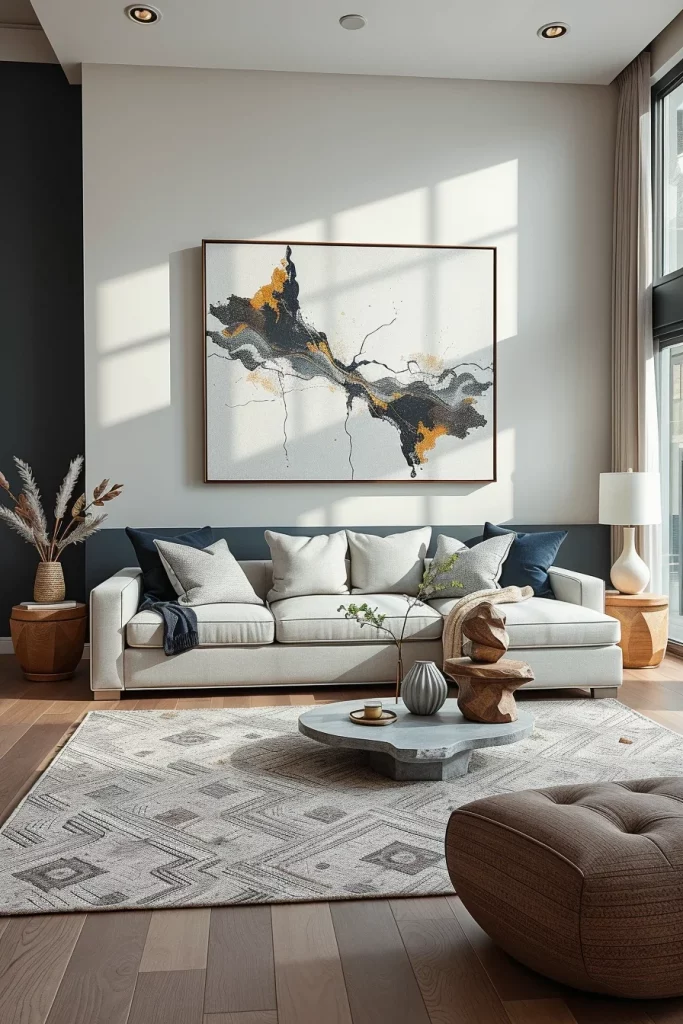54 Neutral Living Room Decorating Ideas Inspiration