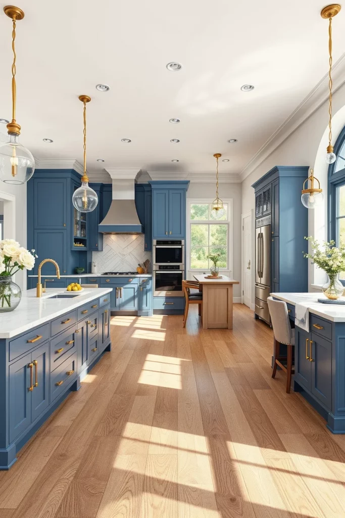 55 Blue Kitchen Cabinet Color Ideas for a Beautiful and Stylish Kitchen