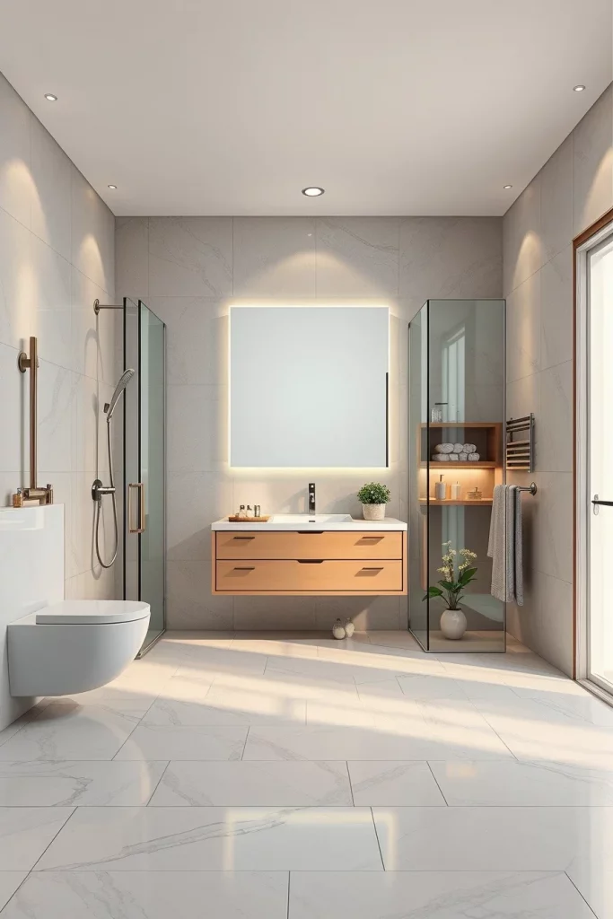 54 Simple Bathroom Design Ideas For A Stylish And Functional Space