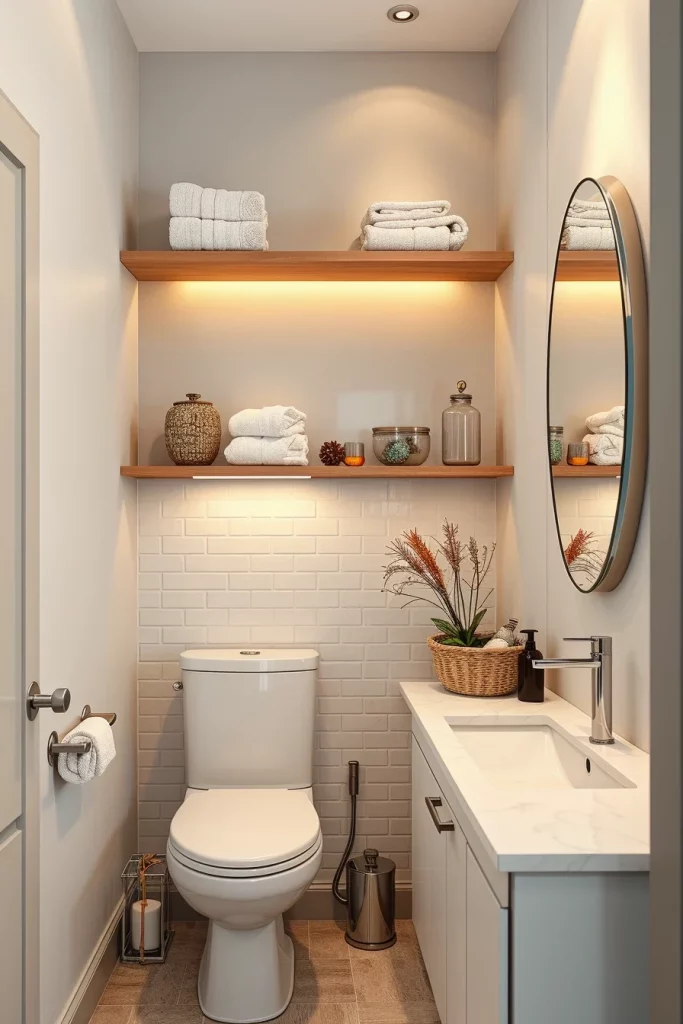 51 Space-Saving Bathroom Ideas To Maximize Style And Storage