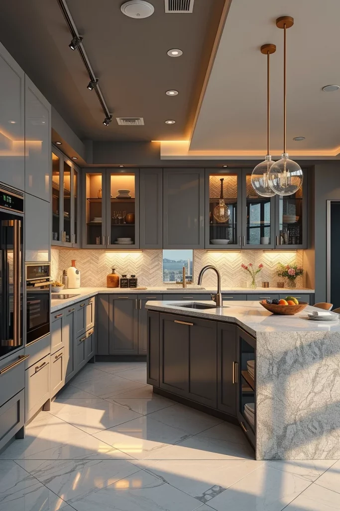 55 Luxury Penthouse Kitchen Ideas For A Sophisticated Modern Home