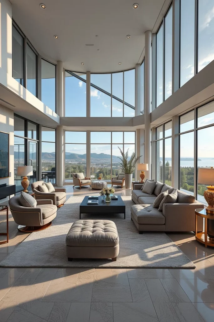 52 Floor-To-Ceiling Windows Living Room Ideas For A Bright And Modern Home