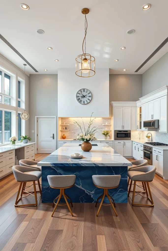 54 Blue White Kitchen Layout Inspiration Ideas For A Stylish And Timeless Home