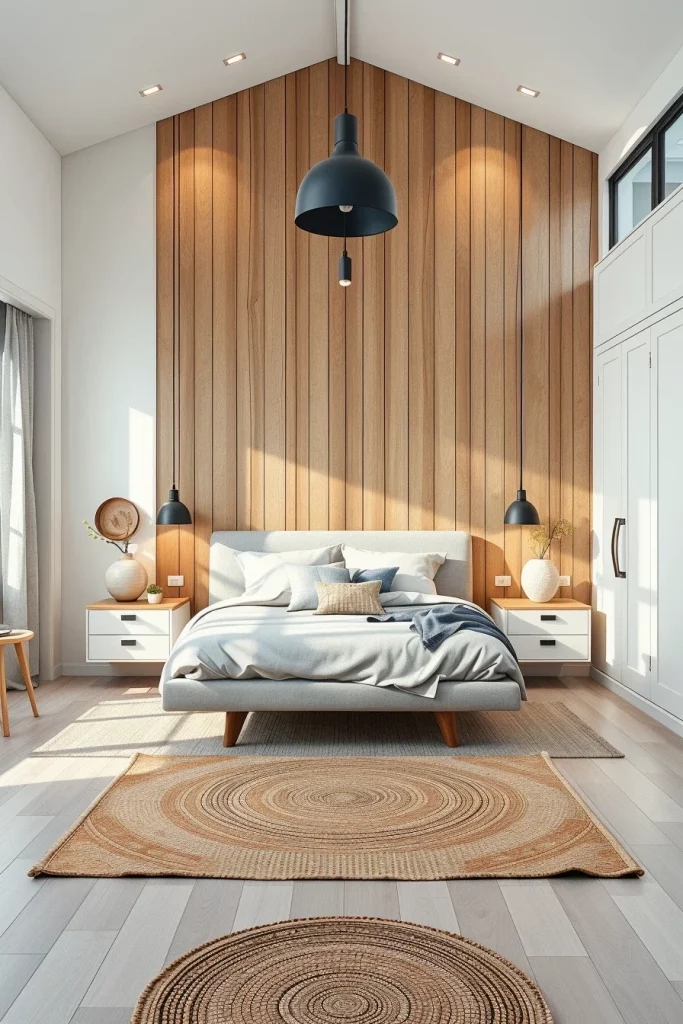 54 White And Wood Tone Bedroom Ideas For A Warm And Modern Retreat
