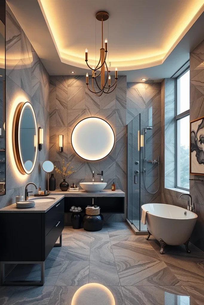 58 Sculptural And Artistic Modern Bathroom Ideas For A Gallery-Inspired Home