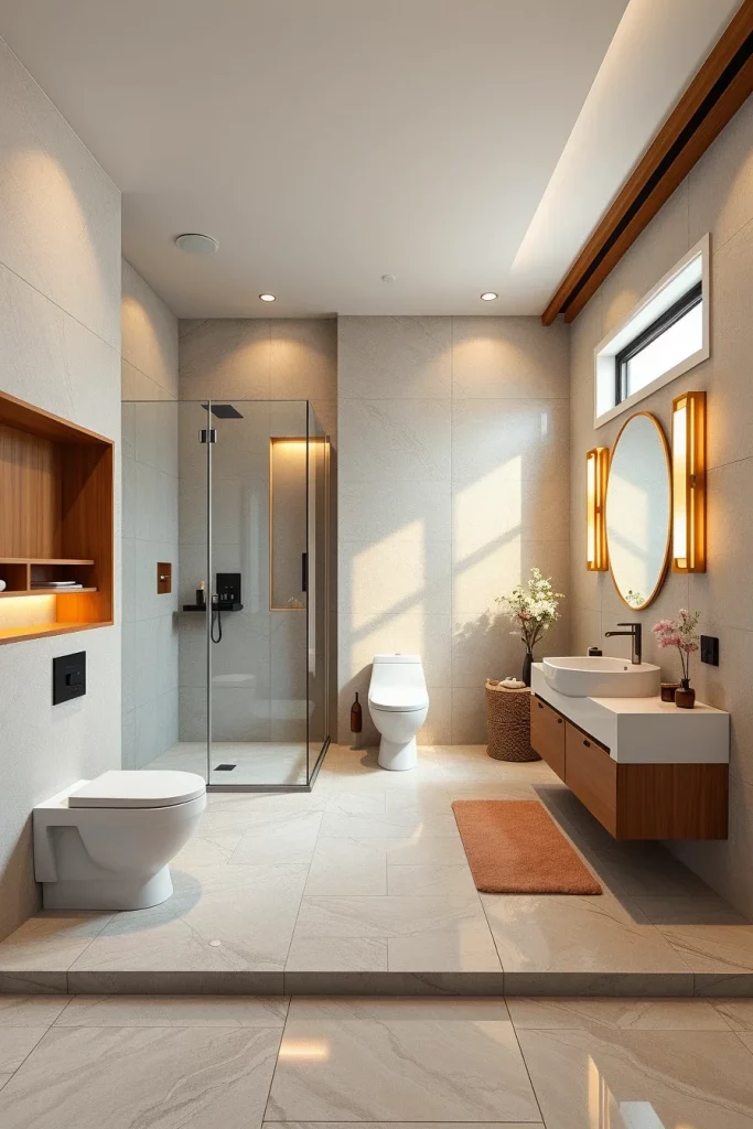 58 Japandi Bathroom Ideas To Create A Calm And Timeless Space
