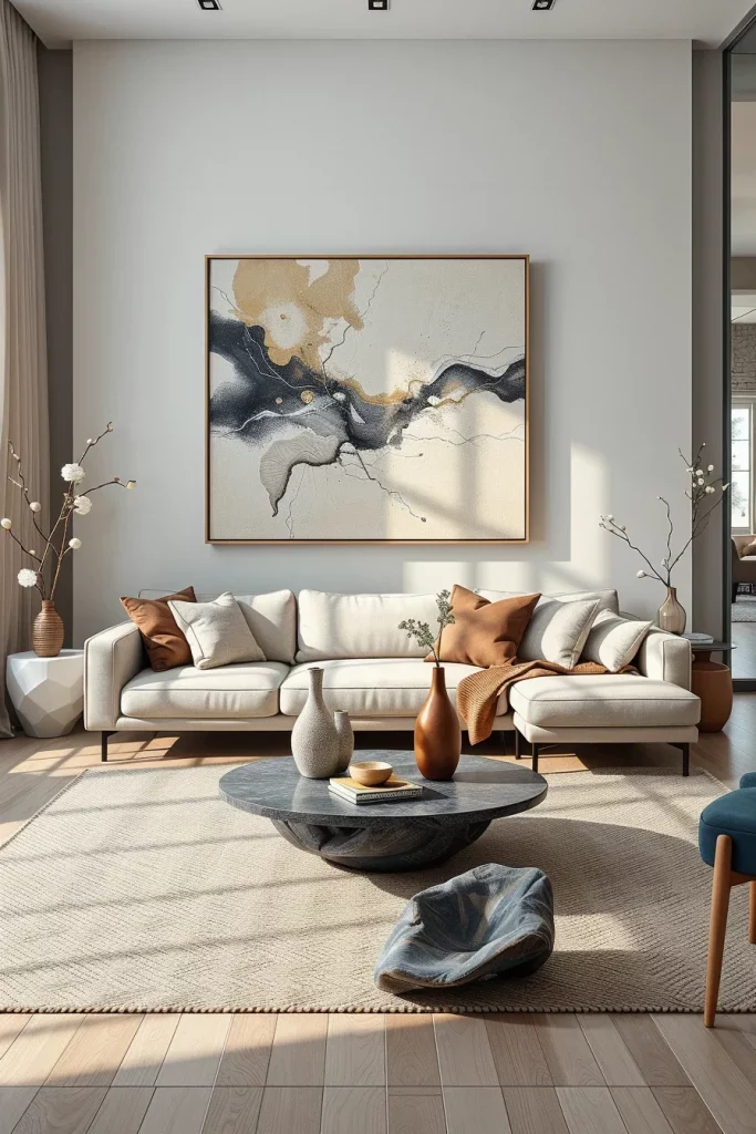 54 Neutral Living Room Decorating Ideas Inspiration