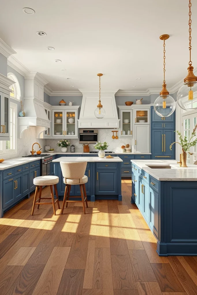 55 Blue Kitchen Cabinet Color Ideas for a Beautiful and Stylish Kitchen