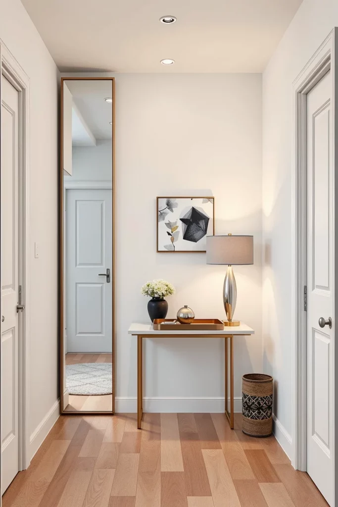 54 Small Hallway Makeover Ideas Budget That Transform Tiny Entryways