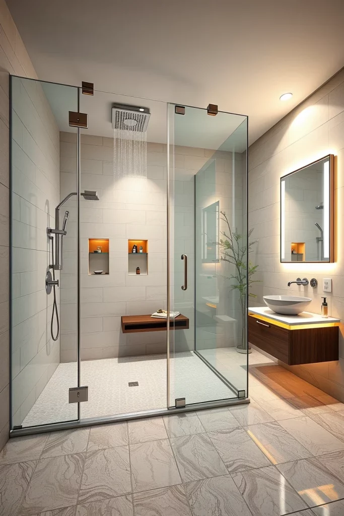 51 Glass Shower Bathroom Ideas For A Stylish And Modern Home