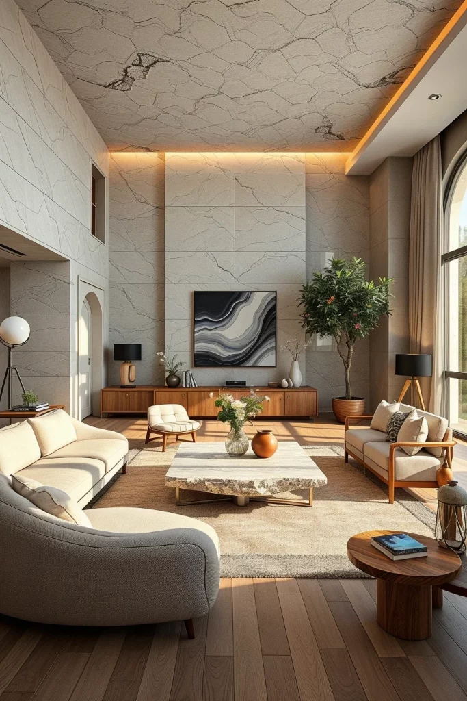59 Textured Modern Living Room Ideas For A Stylish And Cozy Home