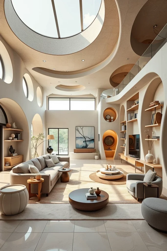 60 Sculptural And Artistic Modern Living Room Ideas For A Gallery-Inspired Home