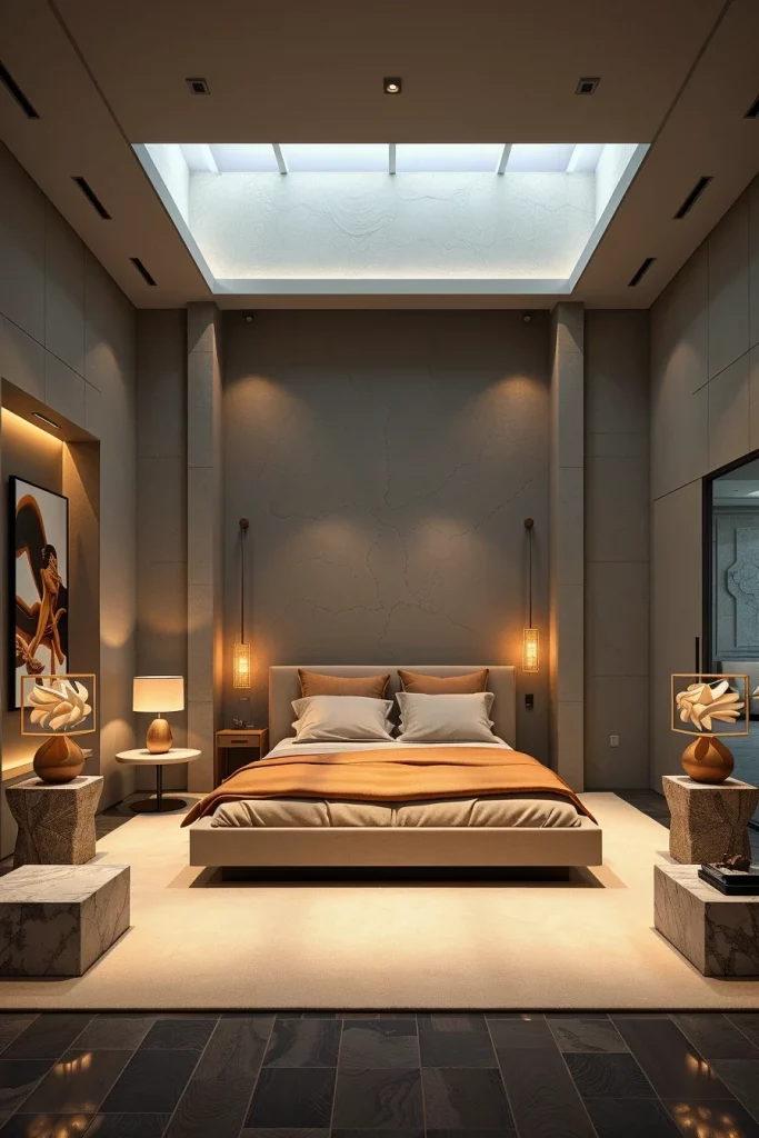 58 Sculptural And Artistic Modern Bedroom Ideas For A Creative Luxury Retreat