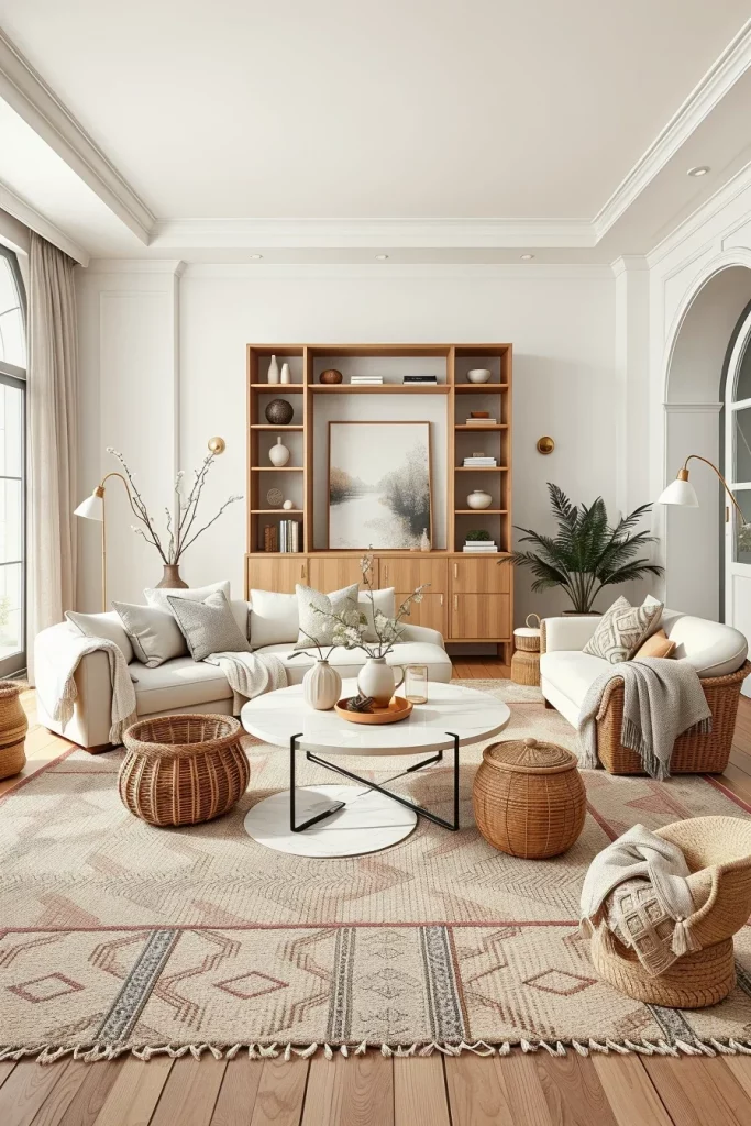 54 Neutral Living Room Decorating Ideas Inspiration