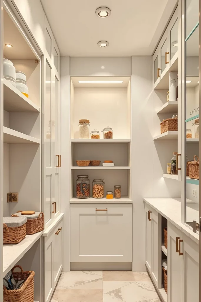 58 Modern Small Pantry Design Ideas To Maximize Style And Storage