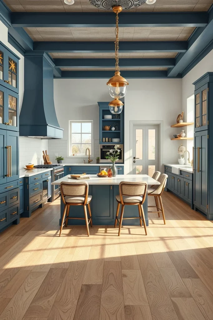 55 Blue Kitchen Cabinet Color Ideas for a Beautiful and Stylish Kitchen
