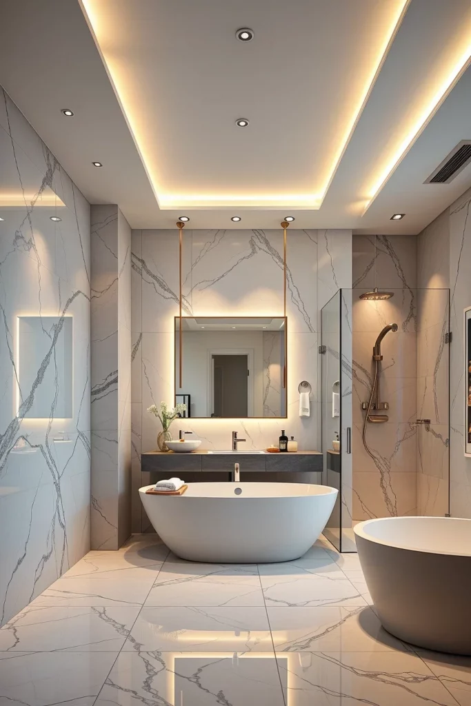 54 High-End Modern Bathroom Ideas For A Luxurious And Stylish Space