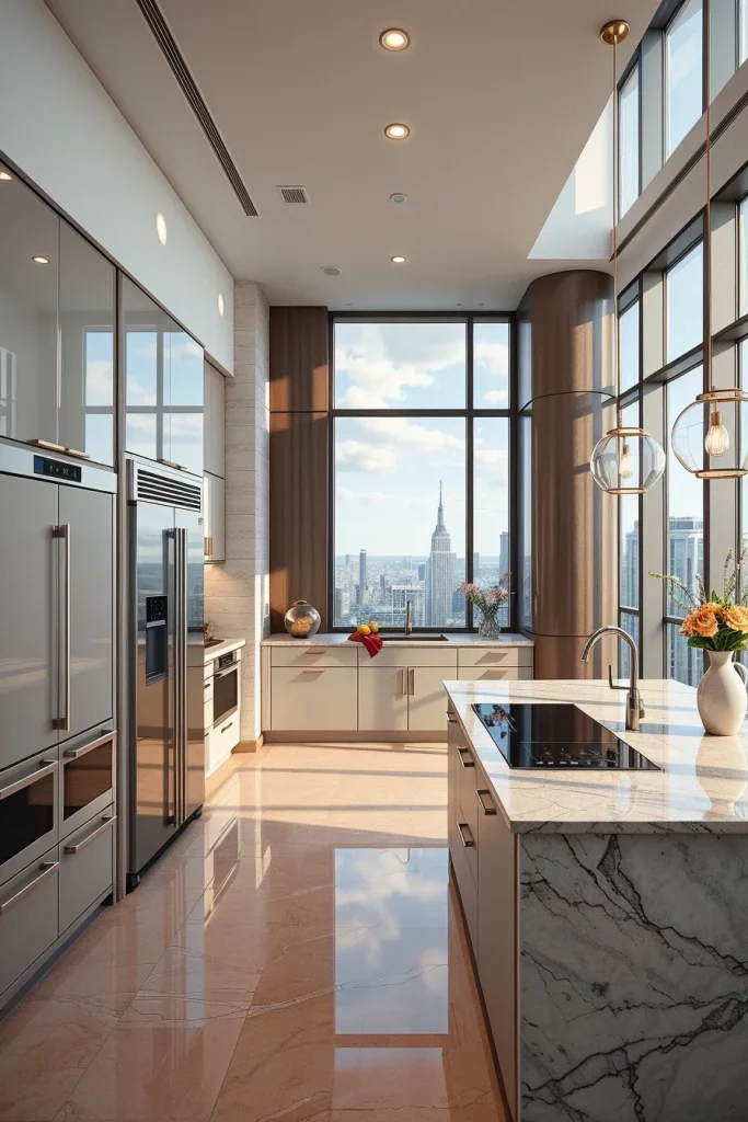 55 Luxury Penthouse Kitchen Ideas For A Sophisticated Modern Home