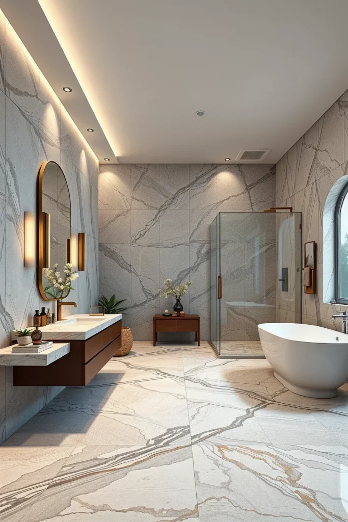 58 Sculptural And Artistic Modern Bathroom Ideas For A Gallery-Inspired Home