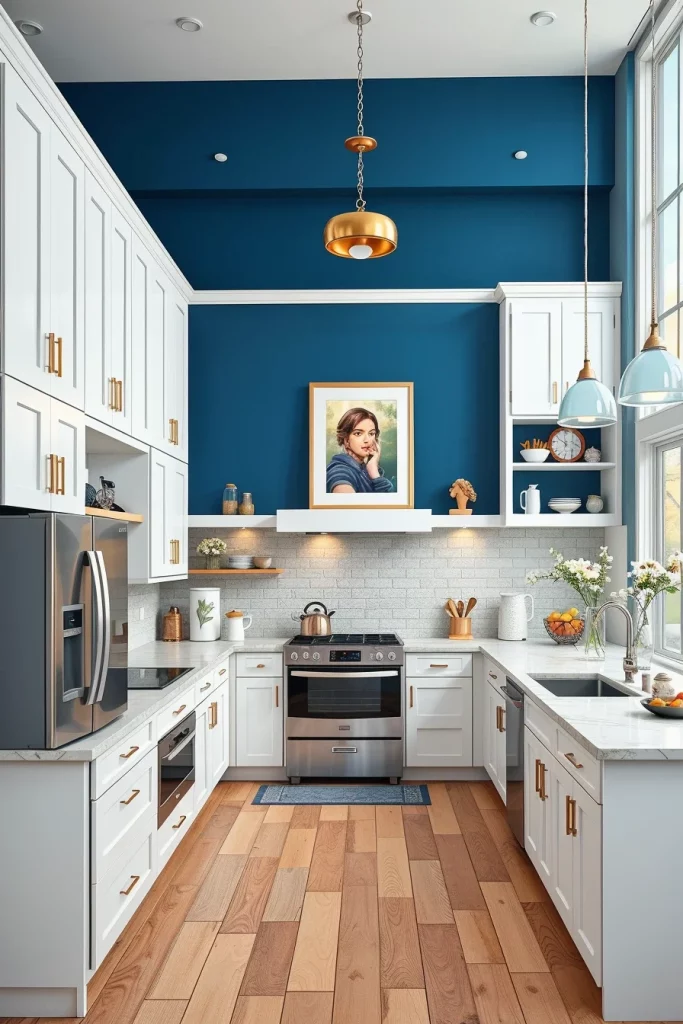 54 Blue White Kitchen Layout Inspiration Ideas For A Stylish And Timeless Home