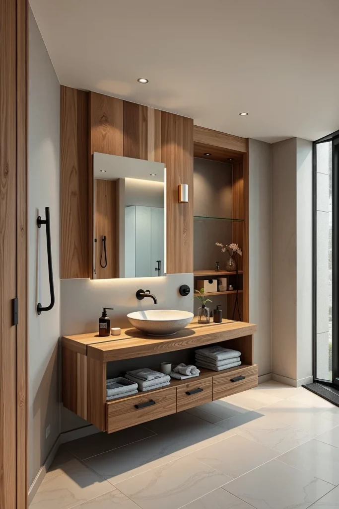 58 Japandi Bathroom Ideas To Create A Calm And Timeless Space