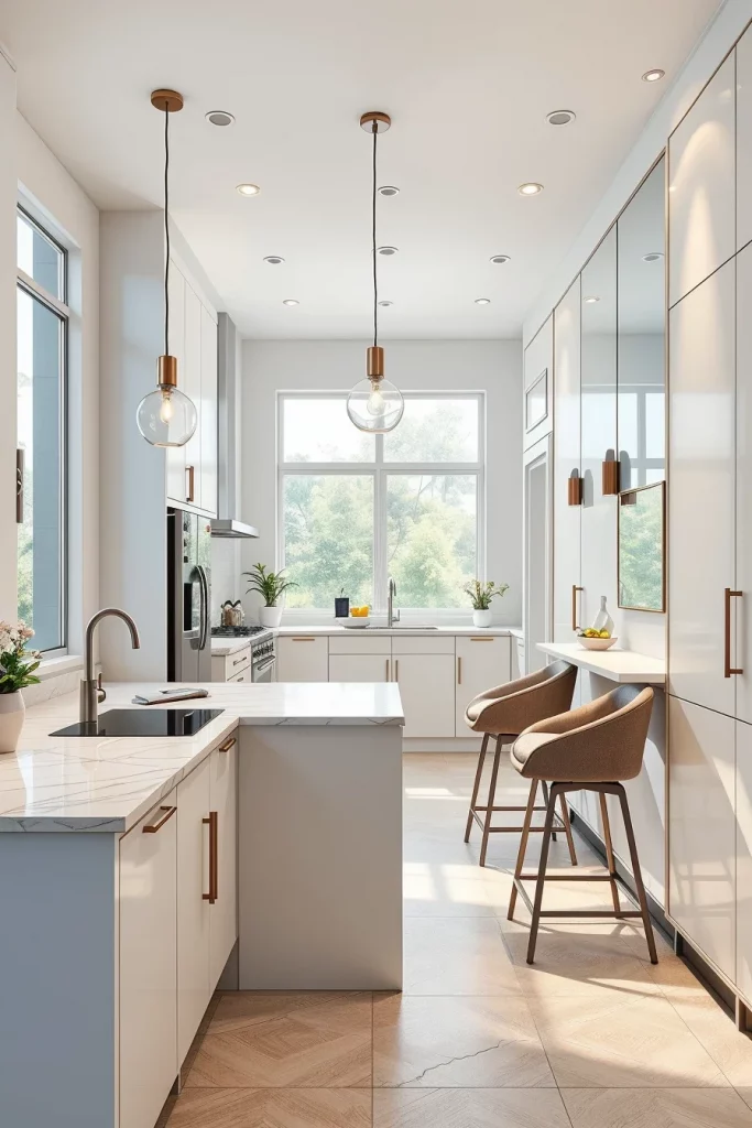 58 Small Galley Kitchen Decorating Inspiration Ideas To Transform Your Compact Space