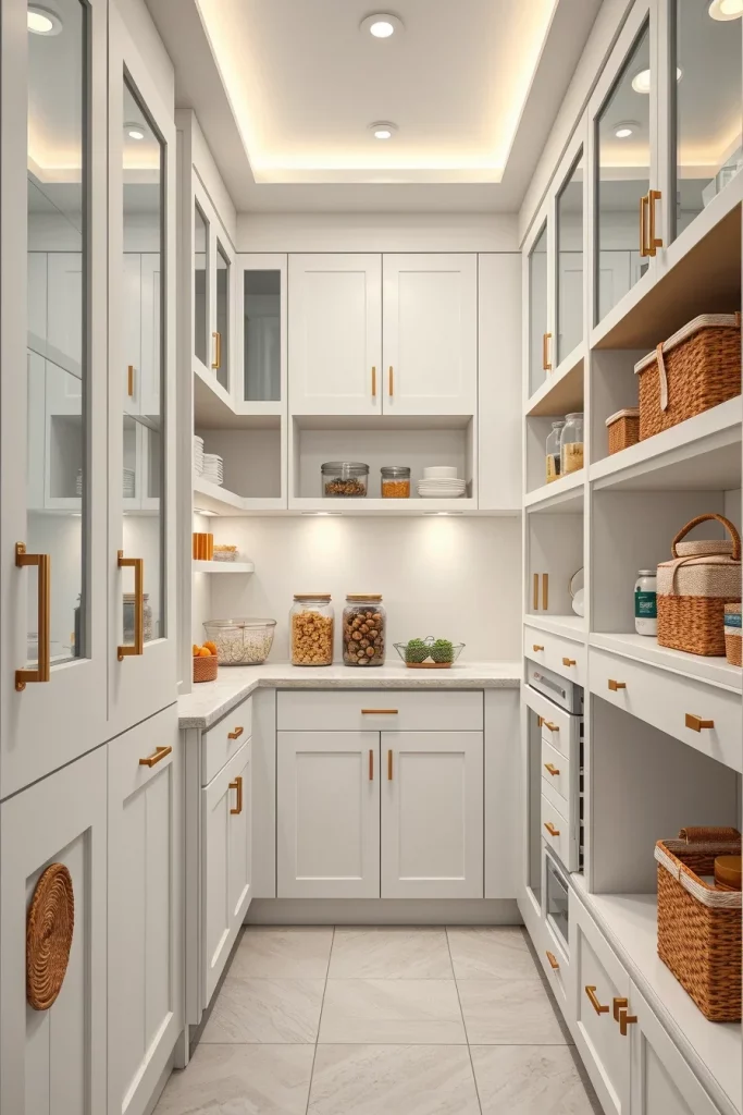58 Modern Small Pantry Design Ideas To Maximize Style And Storage