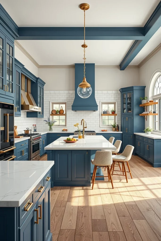 55 Blue Kitchen Cabinet Color Ideas for a Beautiful and Stylish Kitchen