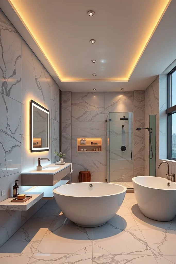 54 High-End Modern Bathroom Ideas For A Luxurious And Stylish Space