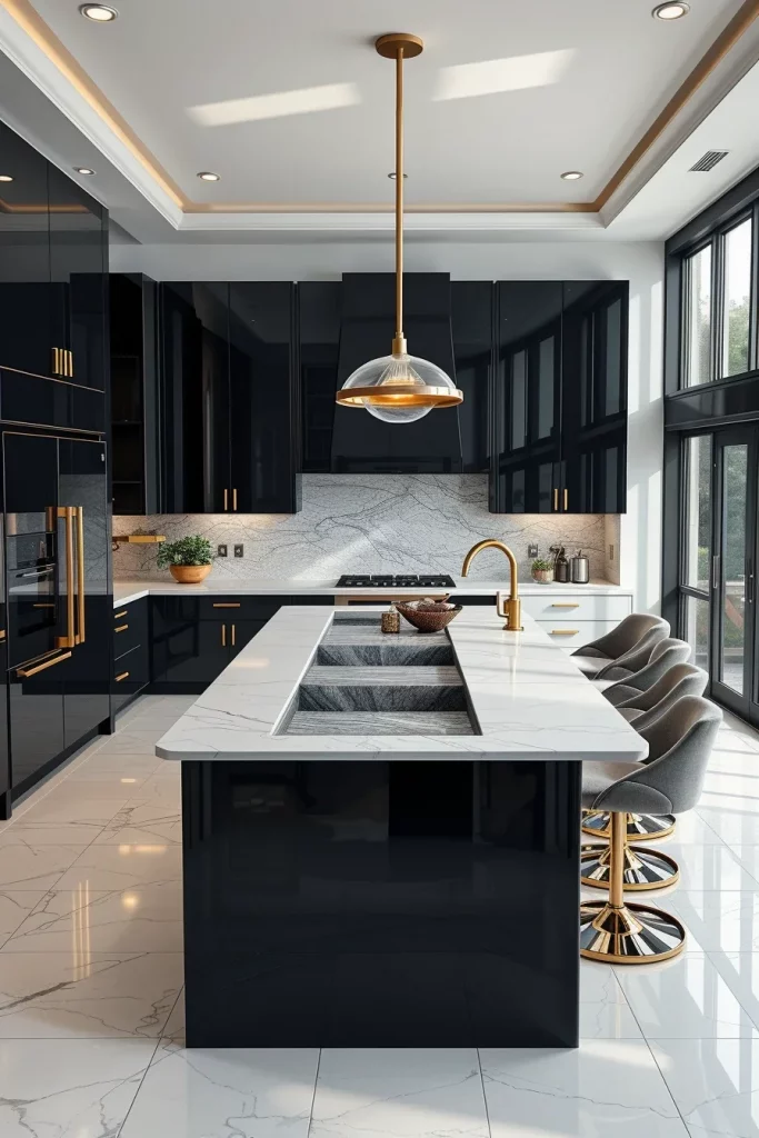 58 High Gloss Kitchen Ideas For A Sleek And Modern Home