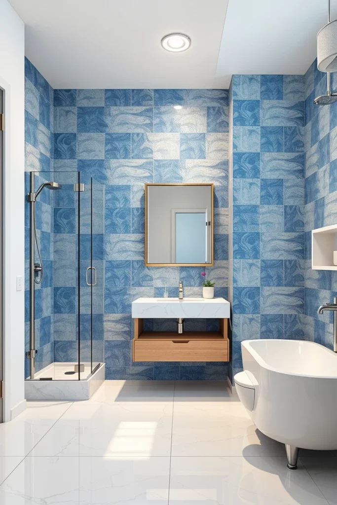 59 Blue And White Bathroom Decor Ideas For A Stylish And Timeless Space