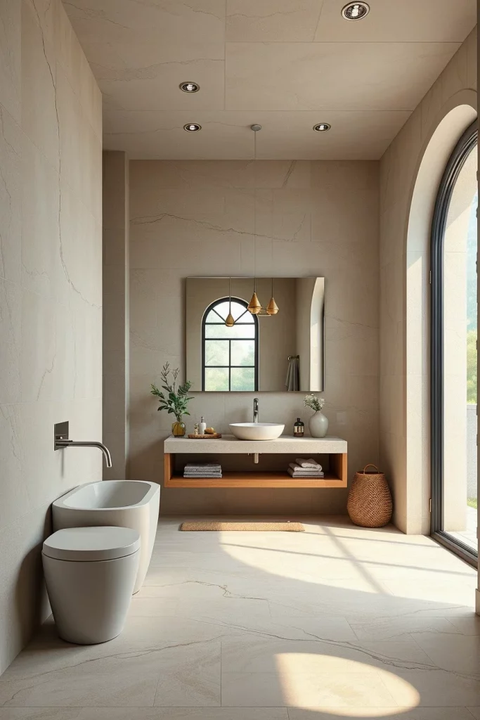 59 Textured Stone Bathroom Ideas For A Stylish And Timeless Space