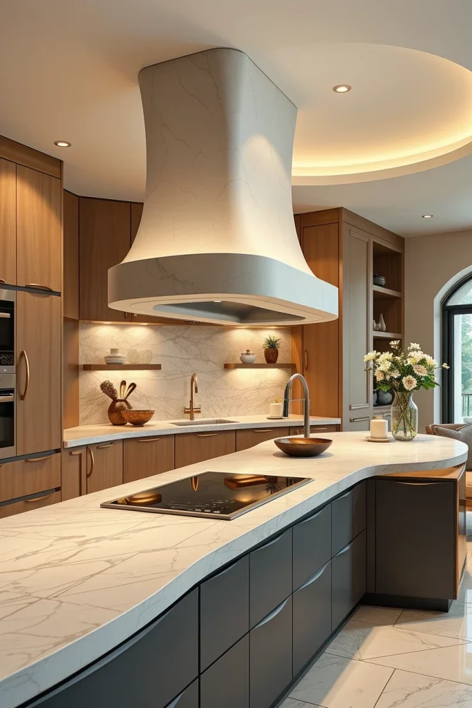 56 Sculptural Kitchen Ideas For A Modern Artistic Home