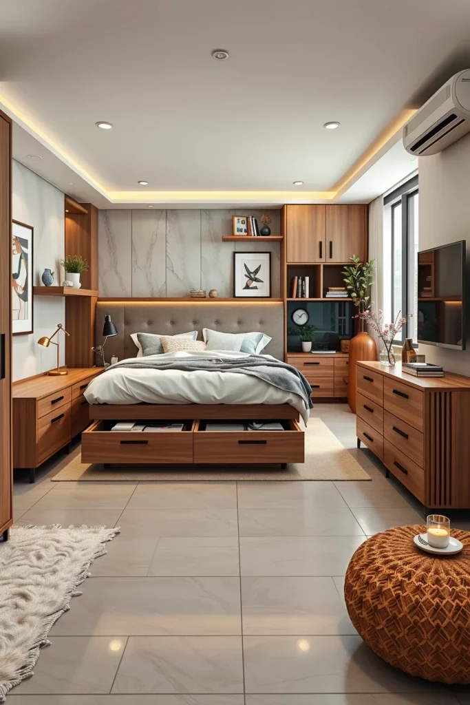 54 Small Bedroom Organization Hacks Today To Maximize Space And Style