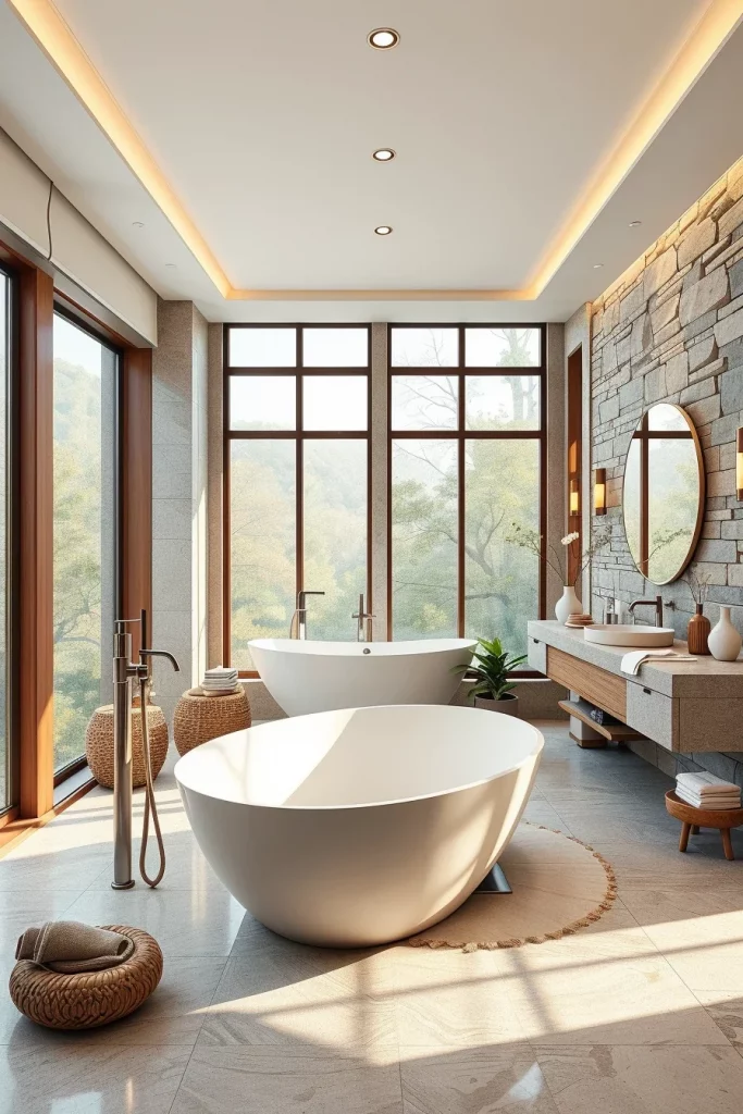 58 Japandi Bathroom Ideas To Create A Calm And Timeless Space