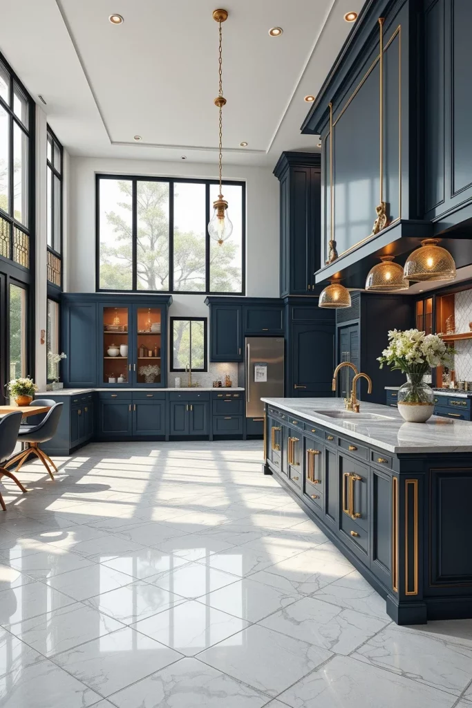 55 Blue Kitchen Cabinet Color Ideas for a Beautiful and Stylish Kitchen