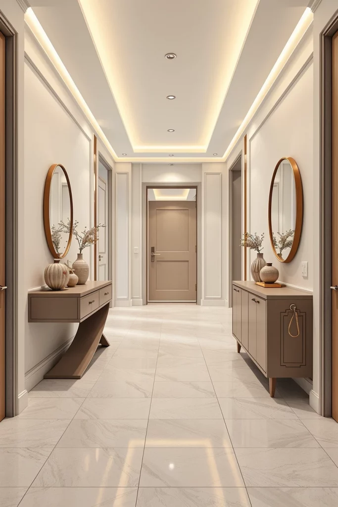 54 Minimalist Hallway Interior Design Ideas For A Stylish And Sculptural Entryway