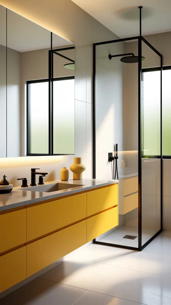 60 Yellow Bathroom Decor Styling Ideas To Brighten Your Bathroom With Style