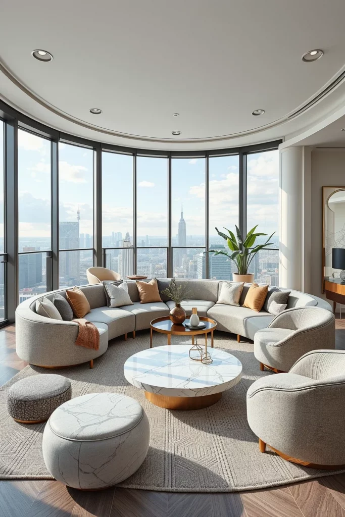 55 Luxury Penthouse Living Room Ideas For Sophisticated Modern Interiors