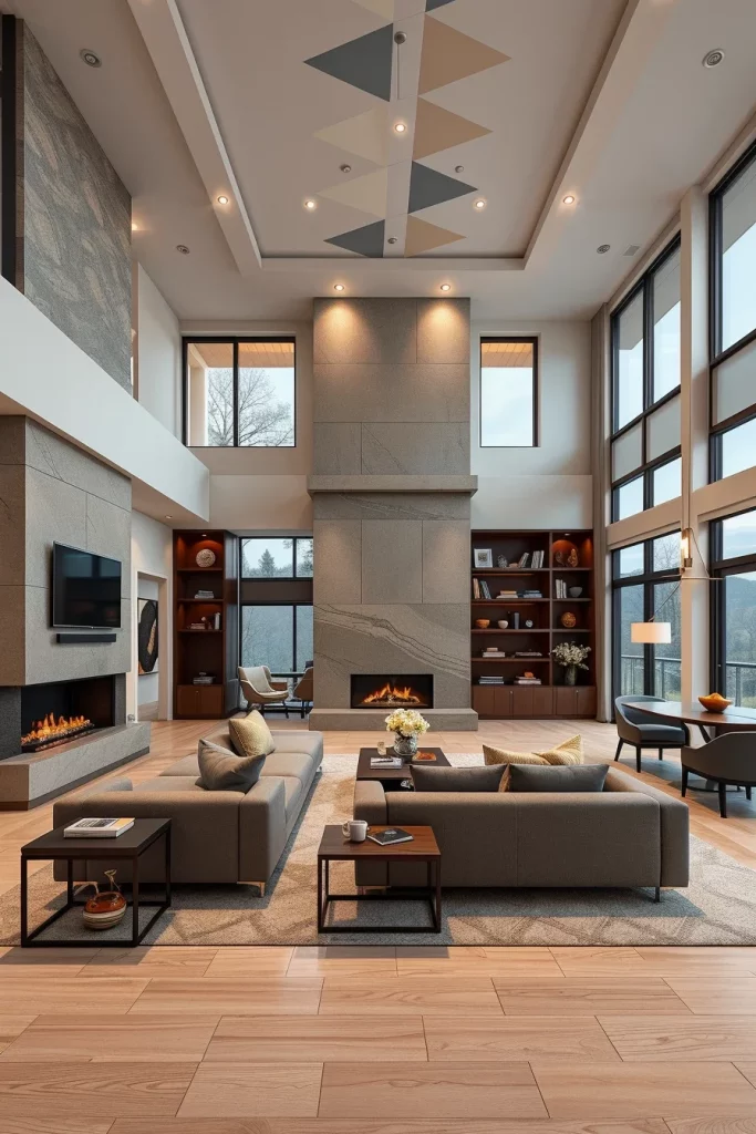 56 Statement Fireplace Living Room Ideas To Create A Stunning Focal Point