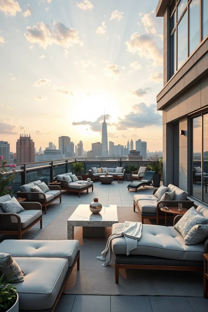 57 Luxury Penthouse Terrace Ideas For Elegant Outdoor Living