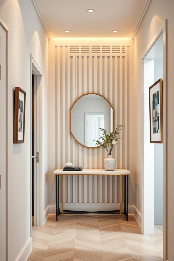 54 Small Hallway Makeover Ideas Budget That Transform Tiny Entryways